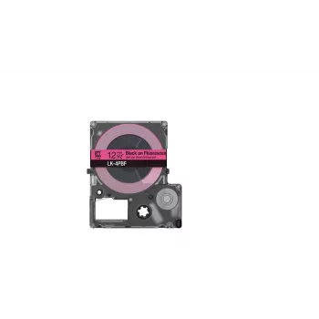 Ταινία ετικετών Epson LK-4PBF μαύρο ροζ θερμομεταφοράς 1,2 cm