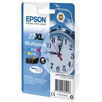 Epson Wecker πολυσυσκευασία 3 χρωμάτων 27XL DURABrite Ultra μελάνι