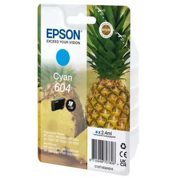 Epson 604 μελάνι 1 τεμ. γνήσιο τυπικής διάρκειας κυανό