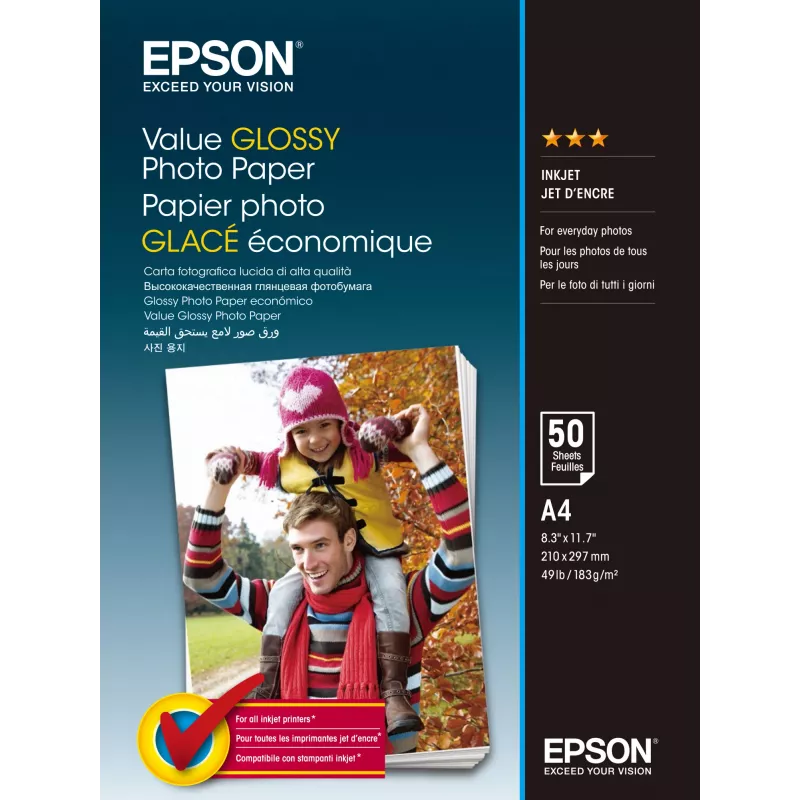Epson Value Glossy φωτογραφικό χαρτί - A4 - 20 φύλλα