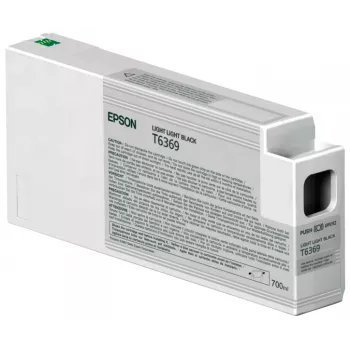 Epson μεμονωμένη συσκευασία ανοιχτό ανοιχτό μαύρο T636900 UltraChrome HDR 700 ml