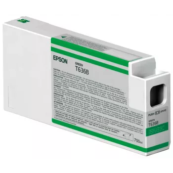 Epson μεμονωμένη συσκευασία πράσινο T636B00 UltraChrome HDR 700 ml, πράσινο, χρωστική μελάνη, 700 ml, 1 τεμ.