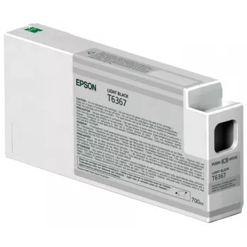 Epson μεμονωμένη συσκευασία ανοιχτό μαύρο T636700 UltraChrome HDR 700 ml