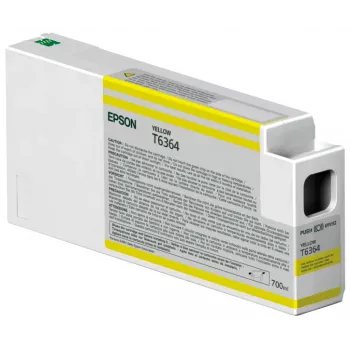 Epson μεμονωμένη συσκευασία κίτρινο T636400 UltraChrome HDR 700 ml