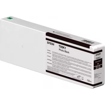Epson T55K100 Μελανοδοχείο 1 τεμ. Γνήσιο Φωτογραφικό Μαύρο