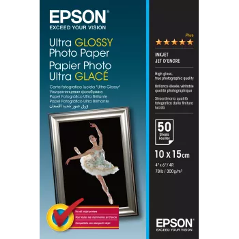 Epson Ultra Glossy Φωτογραφικό χαρτί - 10x15cm - 50 φύλλα