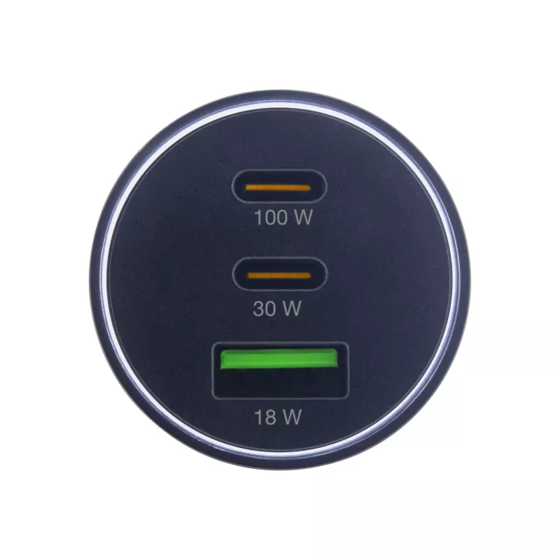InLine φορτιστής αυτοκινήτου USB Power Delivery, 2x USB-C + QC USB-A, μαύρο