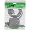 InLine Charging Cube InLine 16499B 3x Schutzkontakt 2x USB-C 2x USB-A μαύρο 2m