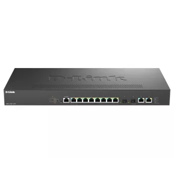 D-Link DMS-1250-12TP/E Διακόπτης δικτύου Managed 2.5G Ethernet (100/1000/2500) Power over Ethernet (PoE) μαύρο
