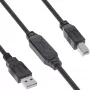 InLine ενεργό καλώδιο USB 2.0, USB-A αρσενικό σε USB-B αρσενικό, 12,5 m