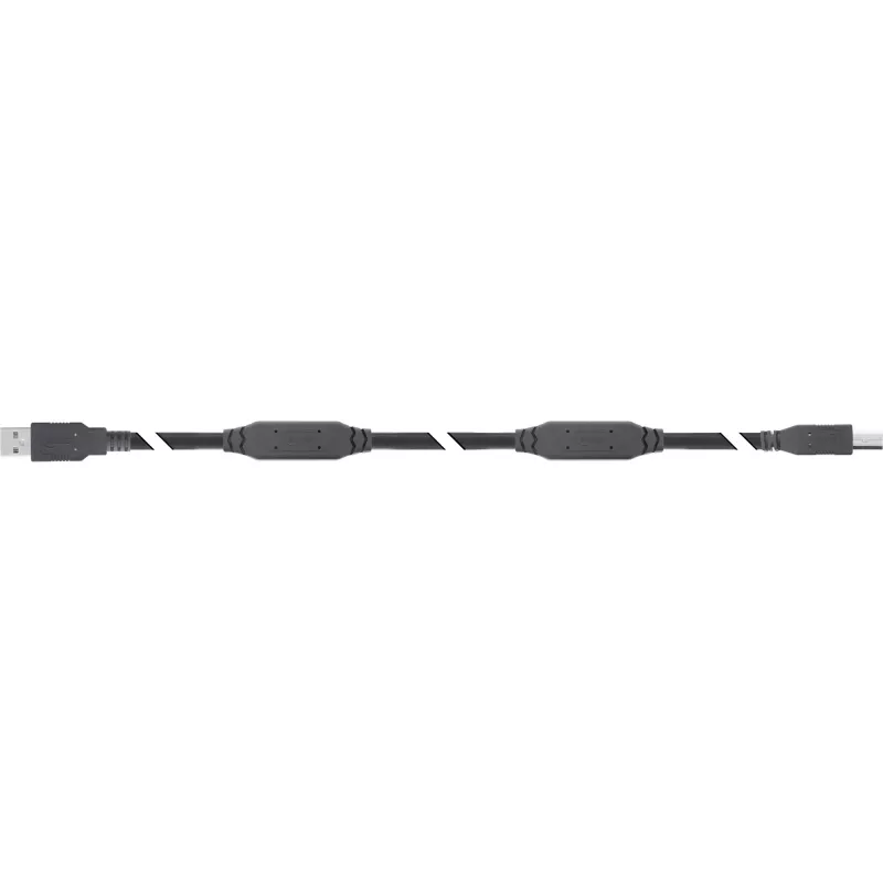 InLine ενεργό καλώδιο USB 2.0, βύσμα USB-A σε βύσμα USB-B, 25m