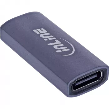 Προσαρμογέας USB-C InLine 35900E γκρι Σύνδεση 1 USB-C Σύνδεση 2 USB-C