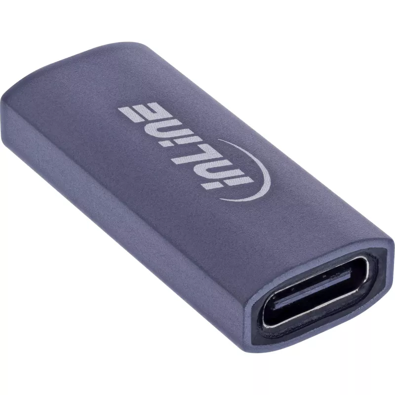 Προσαρμογέας USB-C InLine 35900E γκρι Σύνδεση 1 USB-C Σύνδεση 2 USB-C