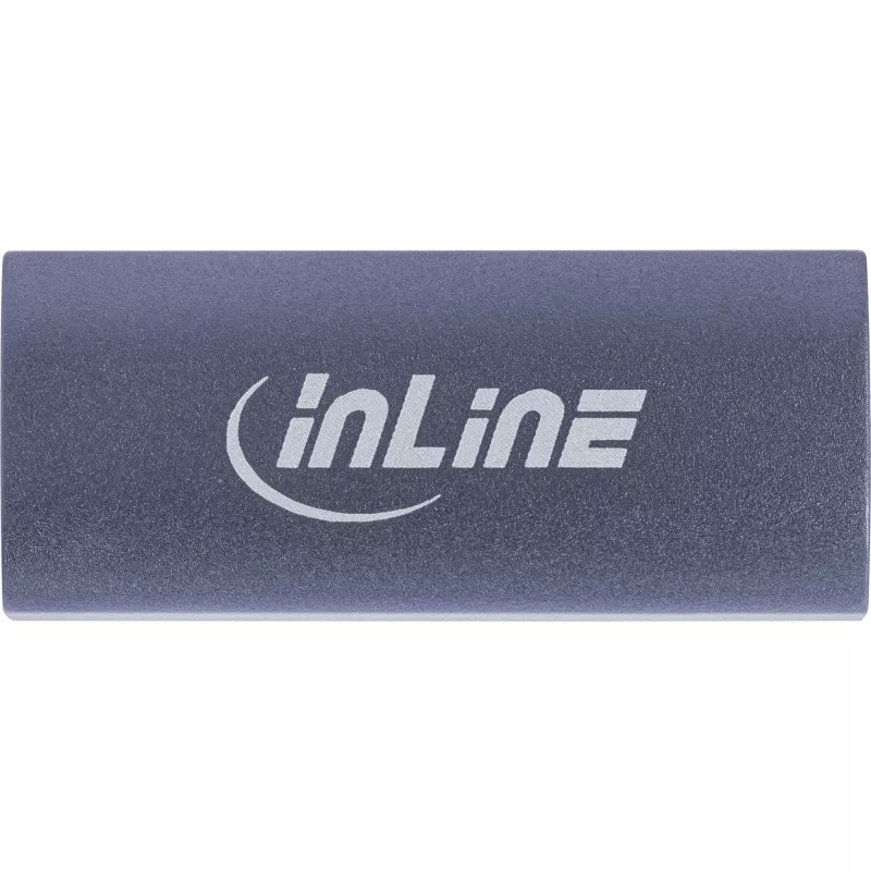 Προσαρμογέας USB-C InLine 35900E γκρι Σύνδεση 1 USB-C Σύνδεση 2 USB-C
