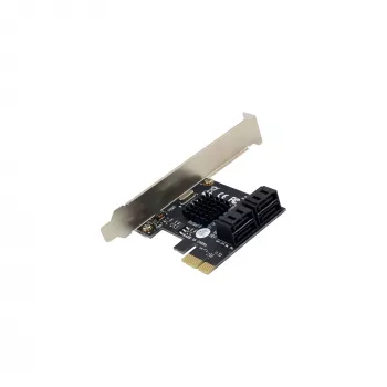 InLine ελεγκτής SATA 6Gb/s με 4 θύρες SATA PCI-Express 2.0