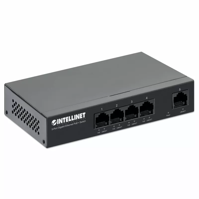 Intellinet 561792 switch δικτύου Gigabit Ethernet (10/100/1000) Power over Ethernet (PoE) μαύρο