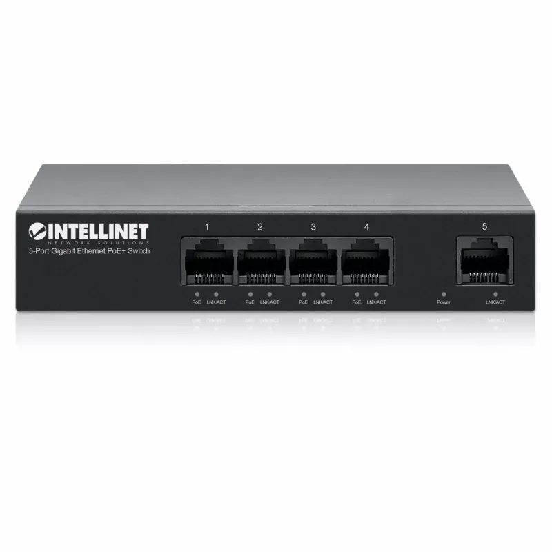 Intellinet 561792 switch δικτύου Gigabit Ethernet (10/100/1000) Power over Ethernet (PoE) μαύρο