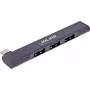 InLine λεπτός hub USB-C, 4 θυρών, USB 3.0 + 3x USB 2.0, λεπτός σχεδιασμός