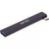 InLine λεπτός hub USB-C, 4 θυρών, USB 3.0 + 3x USB 2.0, λεπτός σχεδιασμός