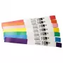 Zebra 10012713-3K Ετικέτες εκτυπωτή Μπλε Αυτοκόλλητη ετικέτα εκτυπωτή