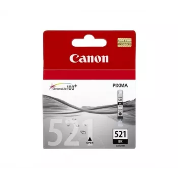 Canon CLI-521 BK Μελανοδοχείο 1 τεμ. Γνήσιο Μαύρο