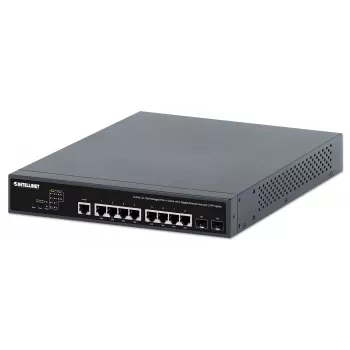 Intellinet 10-Port L2+ Fully Managed PoE++ Switch με 8 θύρες Gigabit Ethernet και 2 SFP Uplinks