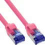 InLine 74902M καλώδιο δικτύου ματζέντα 2 m Cat6a S/FTP (S-STP)