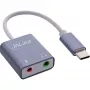 Μετατροπέας ήχου InLine 33051F USB Type-C Γκρι 42x30x12mm