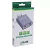 Αντάπτορας ήχου InLine 33051E USB Type-A Γκρι 42mm x 30mm x 12mm