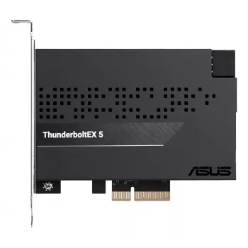 Κάρτα διασύνδεσης ASUS ThunderboltEX 5 — PCIe 4.0, Intel JHL9580, Mini DisplayPort, USB 2.0, 120 Gbit/s