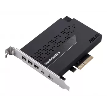 Κάρτα διασύνδεσης ASUS ThunderboltEX 5 — PCIe 4.0, Intel JHL9580, Mini DisplayPort, USB 2.0, 120 Gbit/s