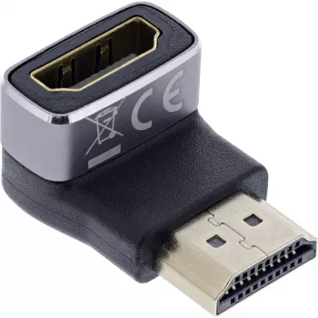 Αντάπτορας HDMI InLine 17991F HDMI A Μαύρο Γκρι επιχρυσωμένο