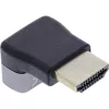 Αντάπτορας HDMI InLine 17991F HDMI A Μαύρο Γκρι επιχρυσωμένο