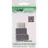 Αντάπτορας HDMI InLine 17991F HDMI A Μαύρο Γκρι επιχρυσωμένο