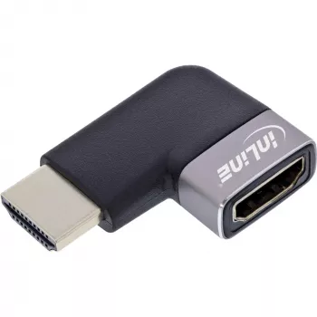Αντάπτορας HDMI InLine 17991E Μαύρο Γκρι επιχρυσωμένο
