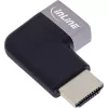 Αντάπτορας HDMI InLine 17991E Μαύρο Γκρι επιχρυσωμένο