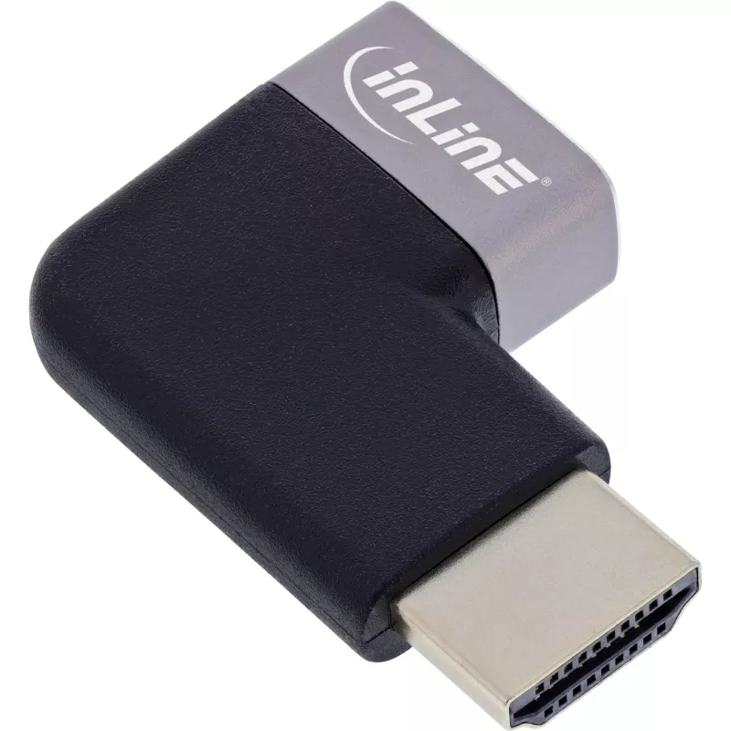 Αντάπτορας HDMI InLine 17991E Μαύρο Γκρι επιχρυσωμένο