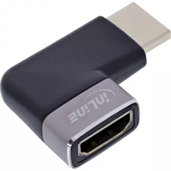 Αντάπτορας HDMI InLine 17991D Μαύρο Γκρι επιχρυσωμένο