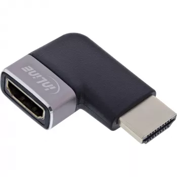 Αντάπτορας HDMI InLine 17991D Μαύρο Γκρι επιχρυσωμένο