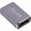 Αντάπτορας HDMI InLine 17991A Γκρι Επιχρυσωμένο