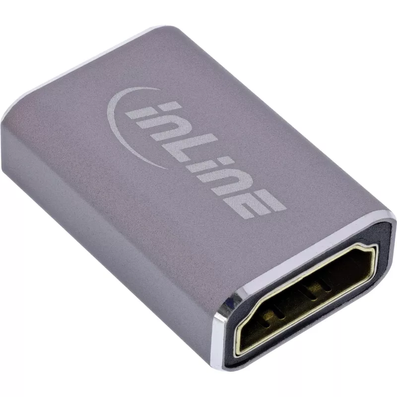 Αντάπτορας HDMI InLine 17991A Γκρι Επιχρυσωμένο