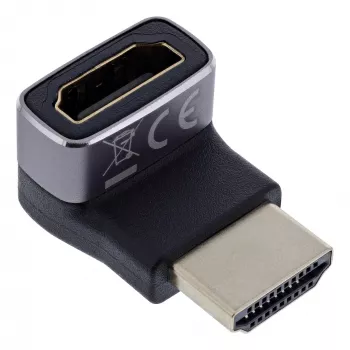Αντάπτορας HDMI InLine 17991G Μαύρο Γκρι επιχρυσωμένο