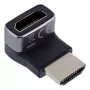 Αντάπτορας HDMI InLine 17991G Μαύρο Γκρι επιχρυσωμένο