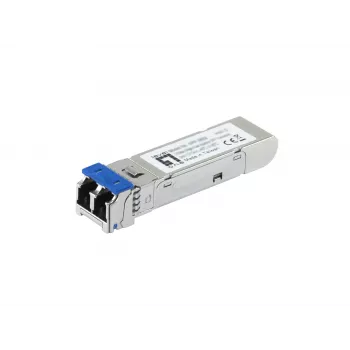 LevelOne Βιομηχανικός πομποδέκτης SFP 2.5Gbps Singlemode, 2 km, 1310 nm, -40 °C έως 85 °C