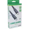 InLine 35902A καλώδιο USB USB4 Gen 3x2 2 m USB C μαύρο