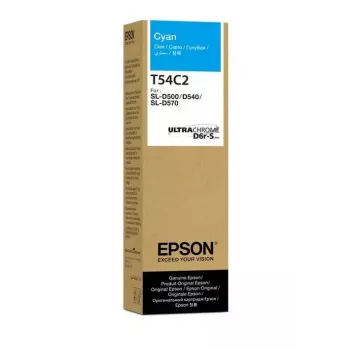 Epson T54C κυανό μελάνι, 70 ml, γνήσιο (C13T54C220)
