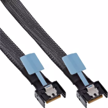Καλώδιο InLine 27662C Serial Attached SCSI (SAS) 1 m 24 Gbit/s μαύρο, μπλε, γκρι
