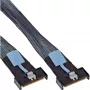 Καλώδιο InLine 27661C Serial Attached SCSI (SAS) 1 m 24 Gbit/s μαύρο, μπλε, γκρι