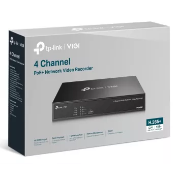 Καταγραφικό βίντεο δικτύου TP-Link VIGI NVR1004H-4P-2TB 4 καναλιών 2 TB