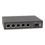 LevelOne GEP-0625 Διακόπτης δικτύου Unmanaged 2.5G Ethernet (100/1000/2500) Power over Ethernet (PoE) μαύρο
